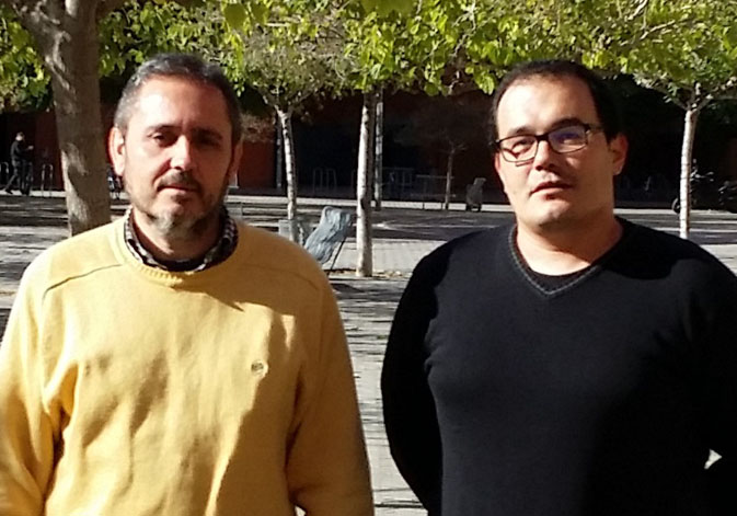 Óscar Muñoz, investigador de la Facultat de Ciències Socials, i Josep V. Pitxer, professor del Departament d’Economia Aplicada.